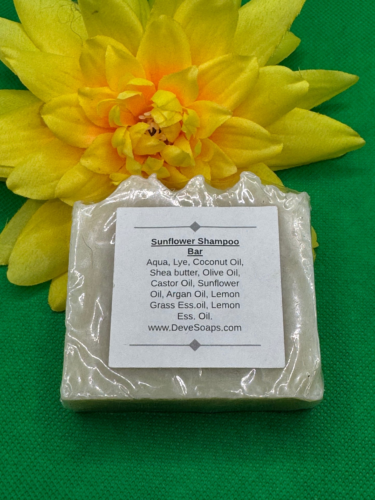 Sunflower Shampoo Bar