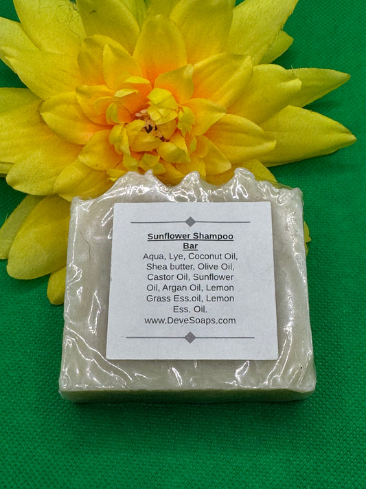 Sunflower Shampoo Bar