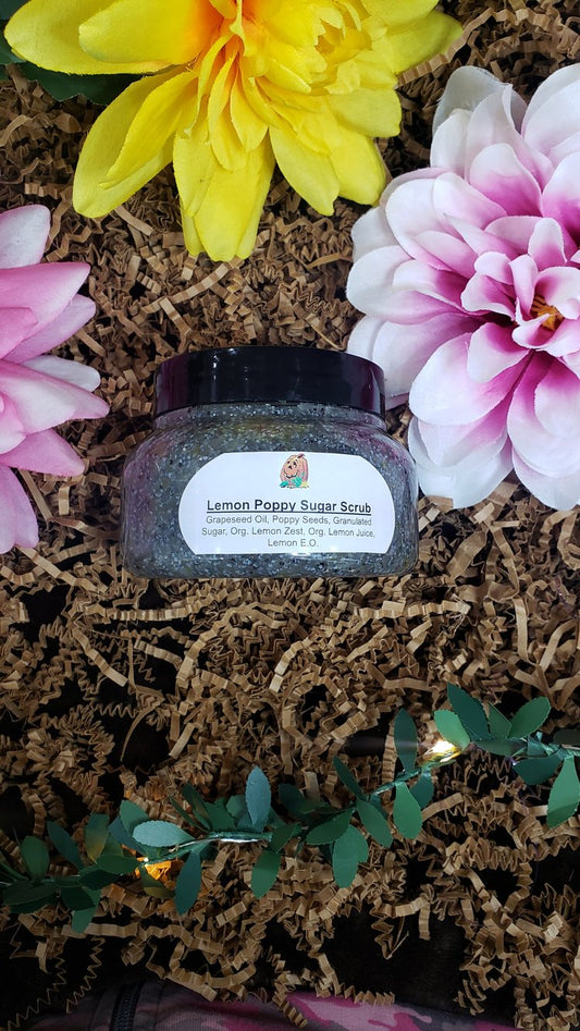 Lemon Poppy Sugar Scrub
